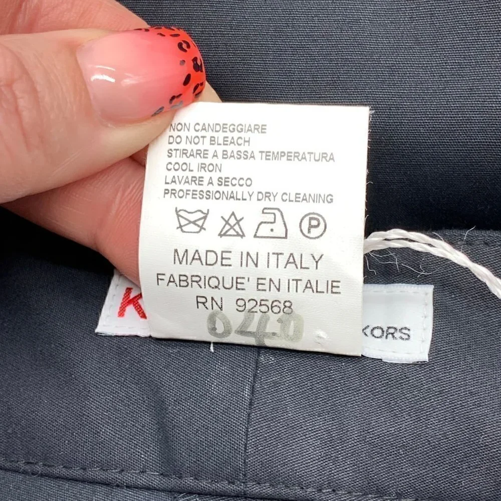Kors Michael Kors Black Straight Leg Slacks - NWT - Picture 5 of 5